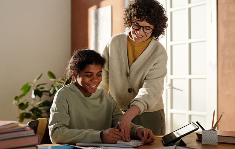 Student and parent learning