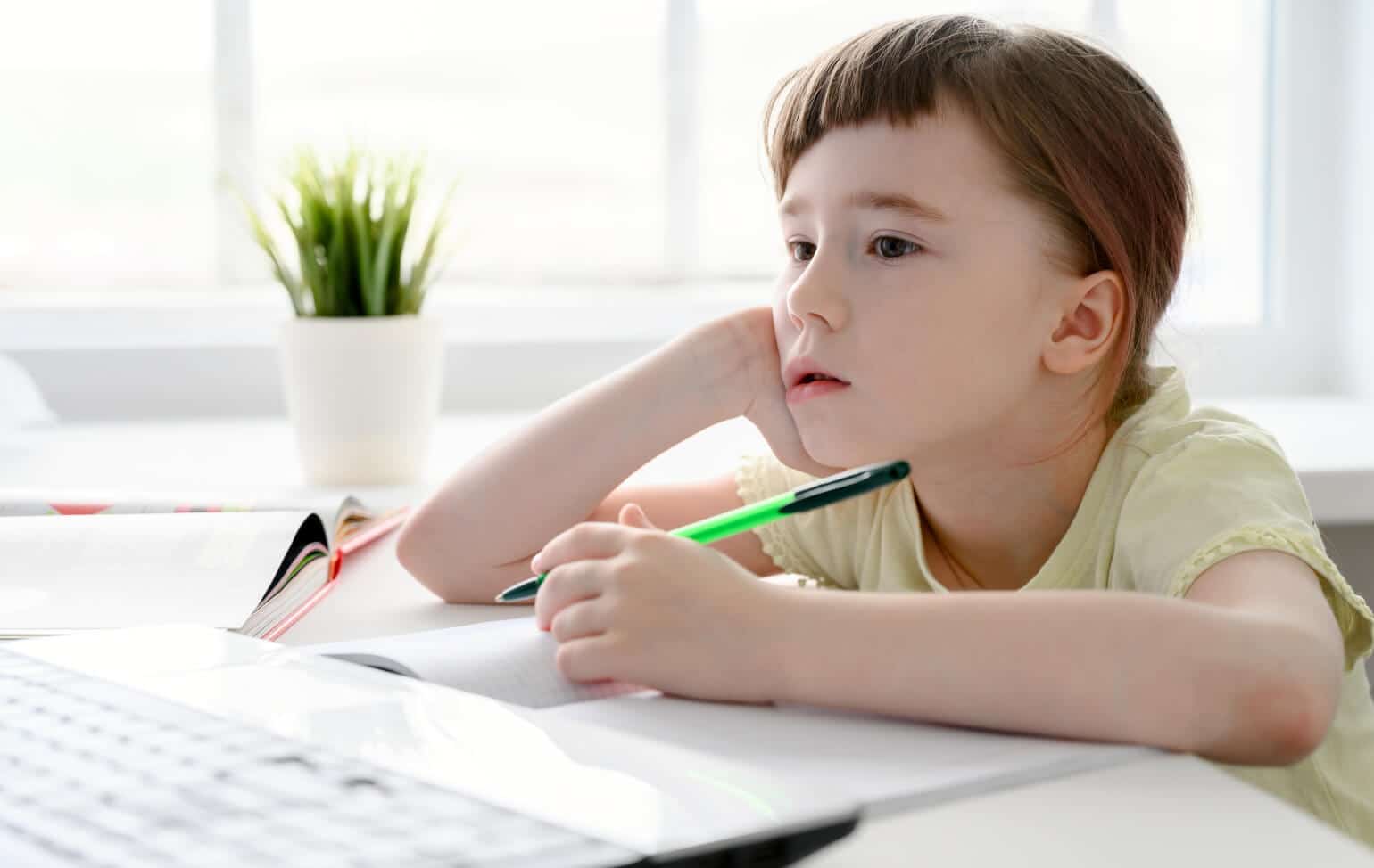 Student learning online