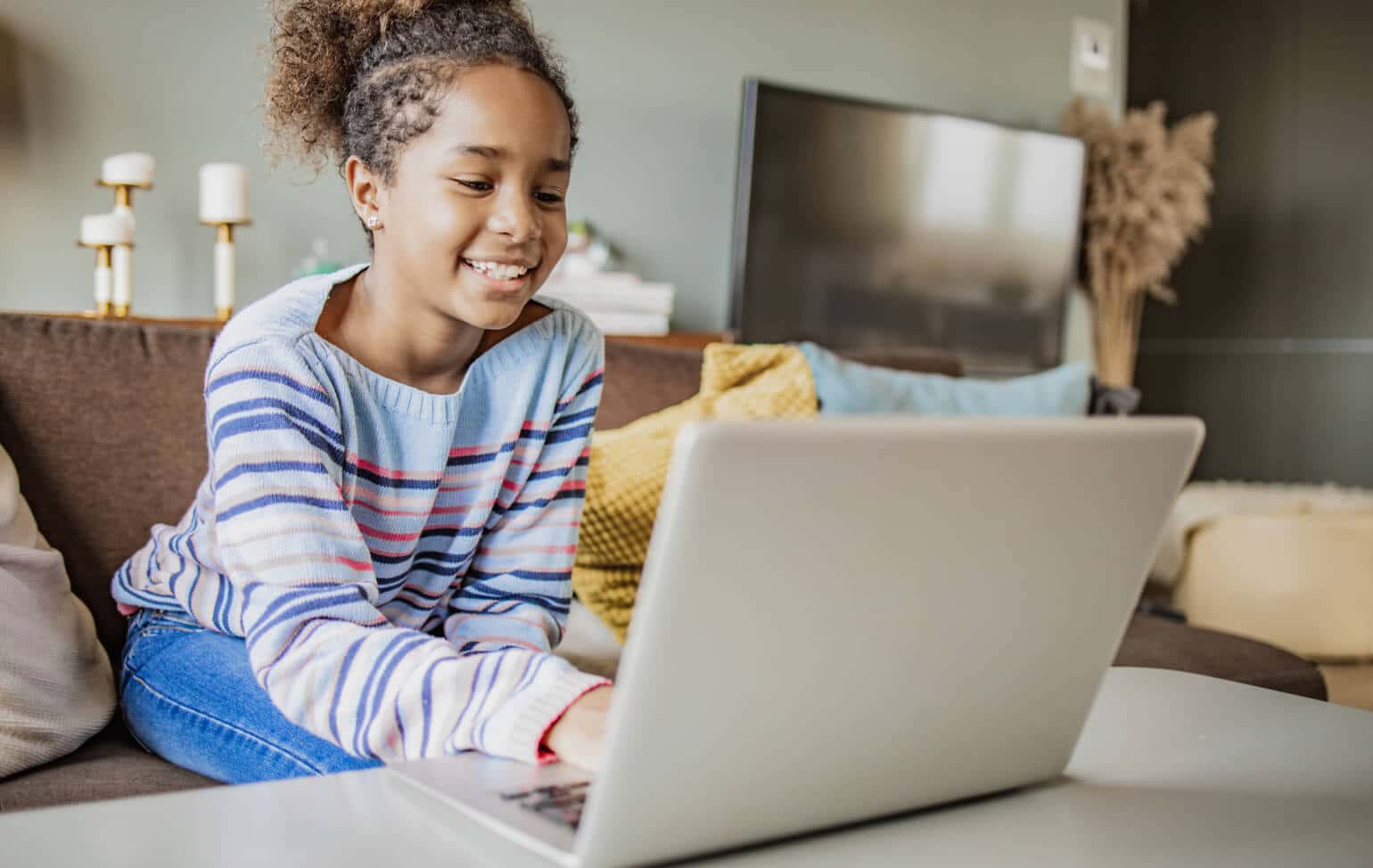 Student learning online