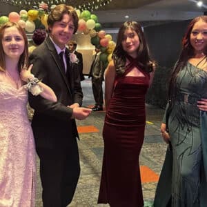 ASU Prep Digital students at prom