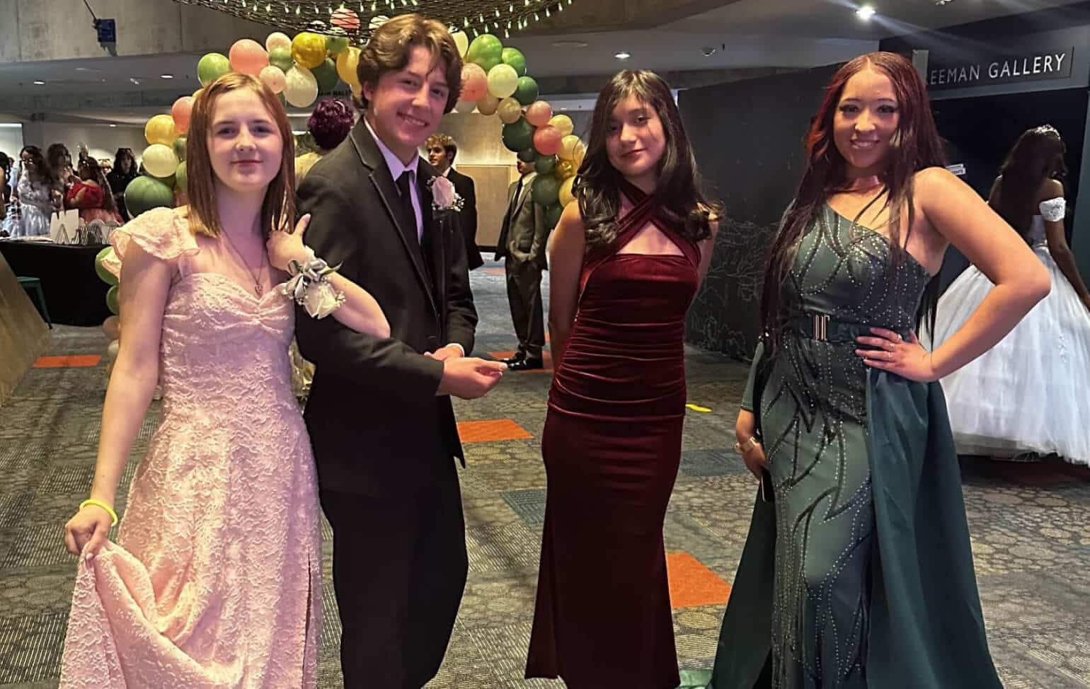 ASU Prep Digital students at prom