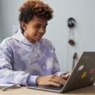 Student learning online