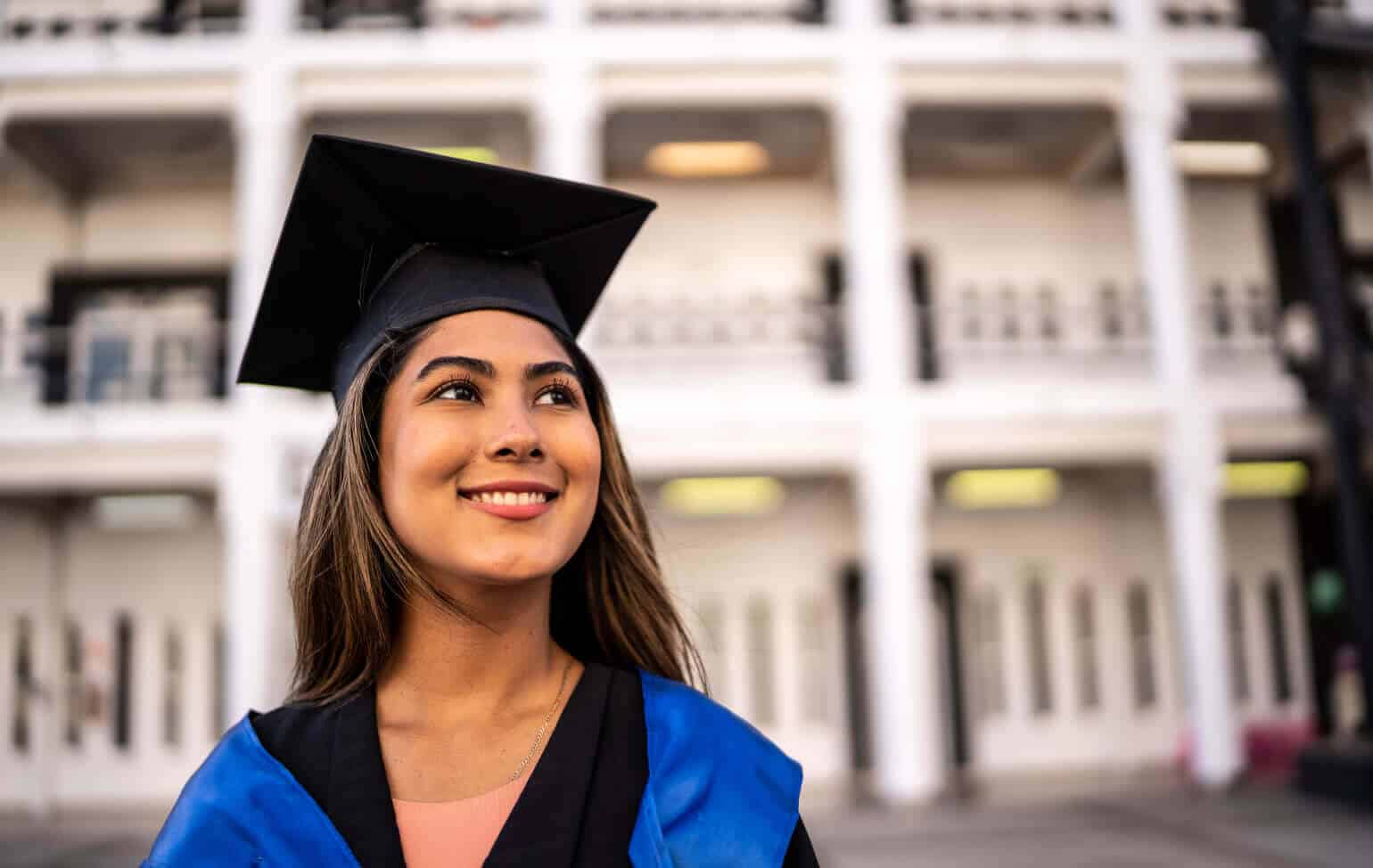 Student graduating