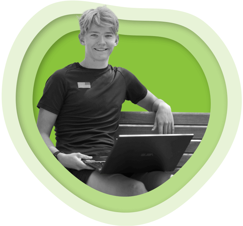 Student learning online