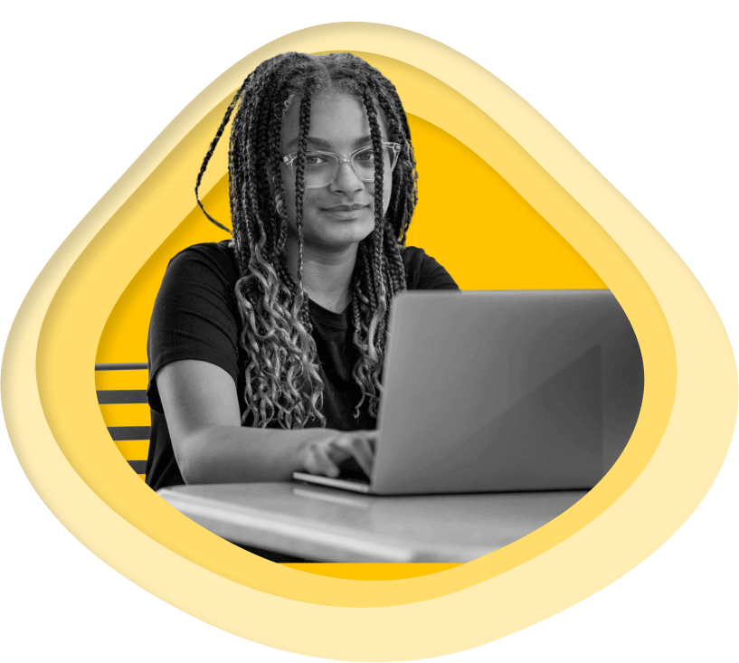 Student learning online