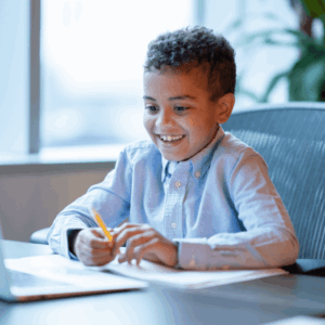 Student learning online