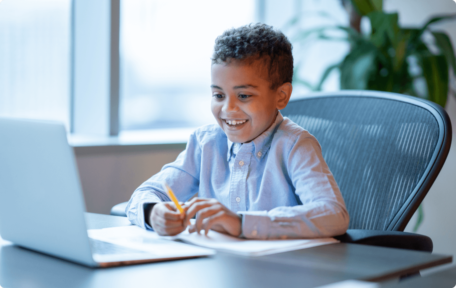 Student learning online