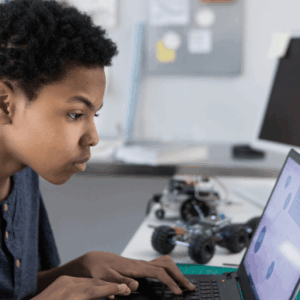 Student learning online