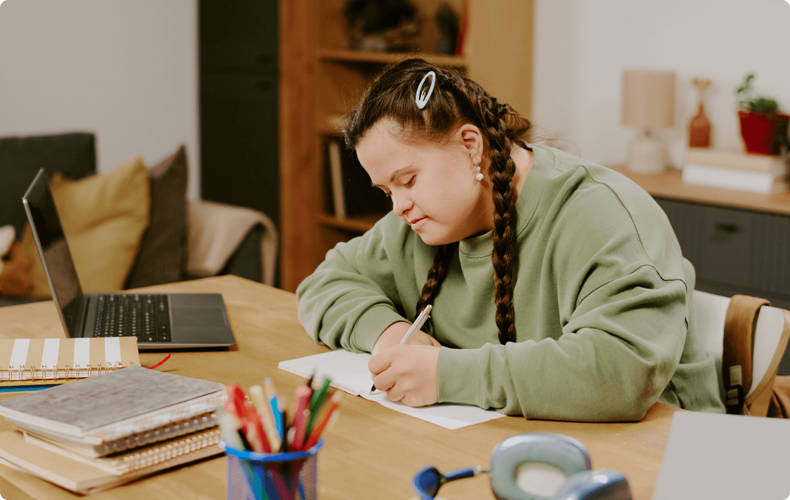 Student learning online
