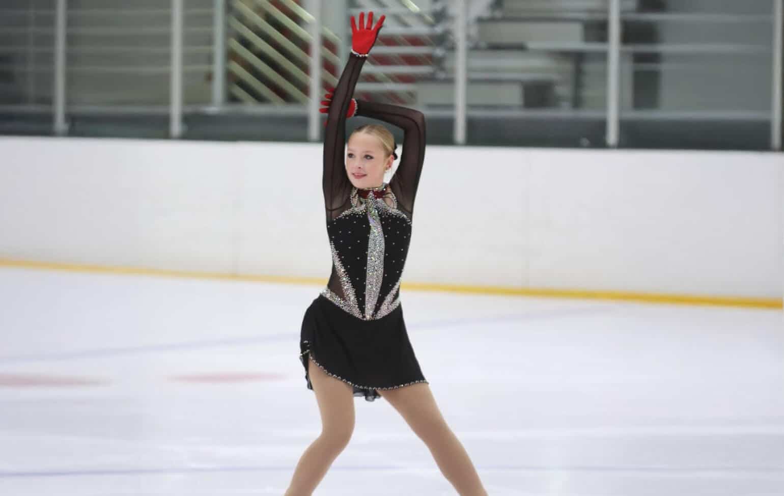 Sophia Murrietta ice skating