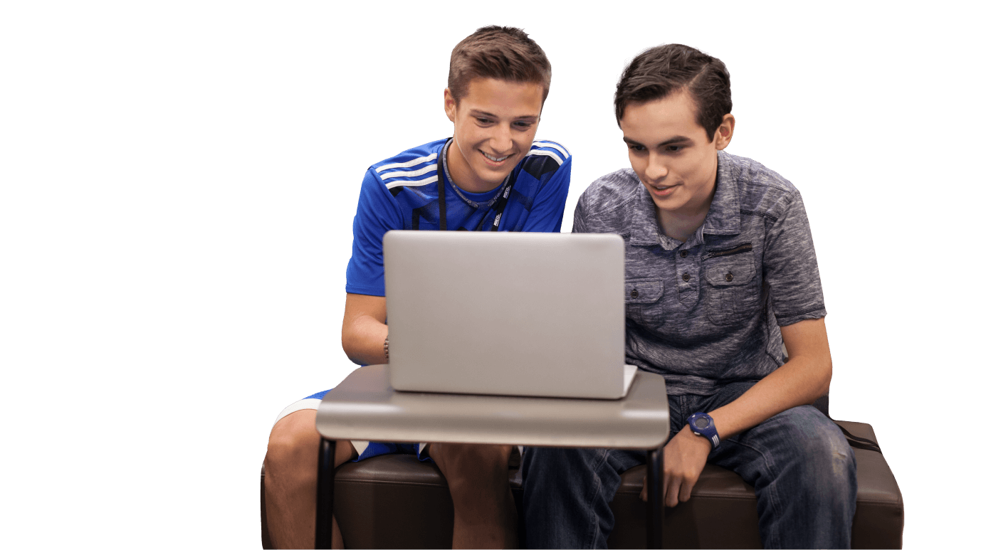 ASU Prep Digital students learning online