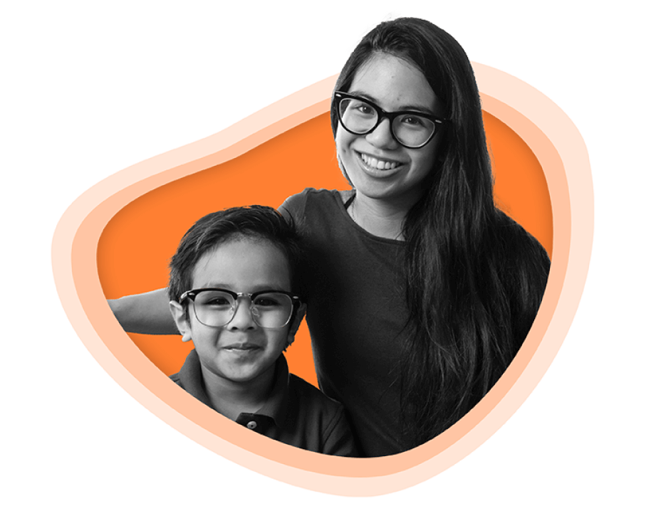 Prep Digital student and parent