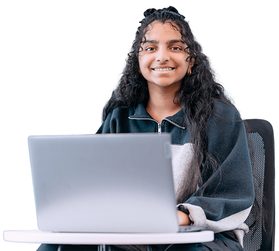 Student learning online