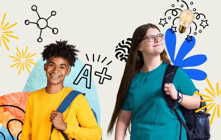 Khan World School students