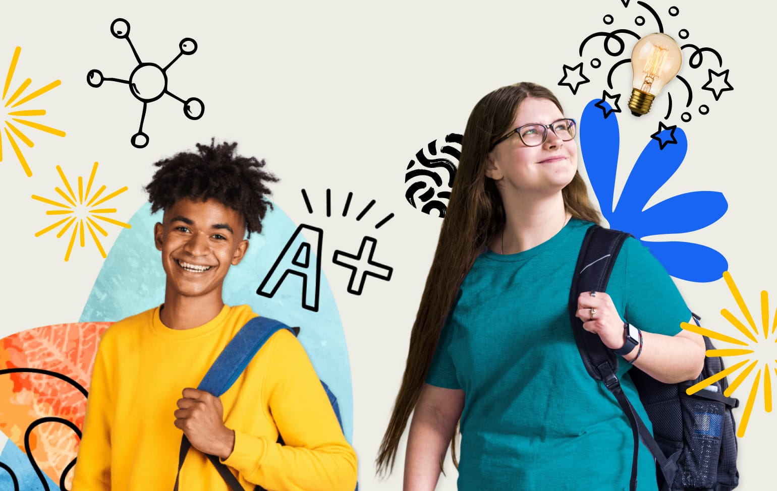 Khan World School students